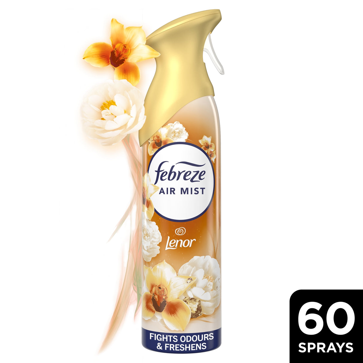 Febreze Air Mist Lenor Air Freshener Spray Gold Orchid 185 ml
