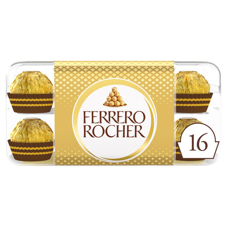 Ferrero Rocher Chocolate Pralines Gift Box 16 Pieces 200 g