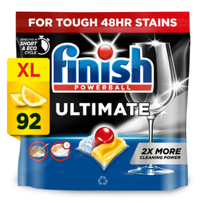 Finish Ultimate All In One Dish Washer Tablets Lemon 9x2 1186.8 g