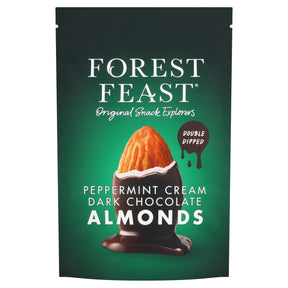 Forest Feast Peppermint Cream Dark Chocolate Almonds 120 g