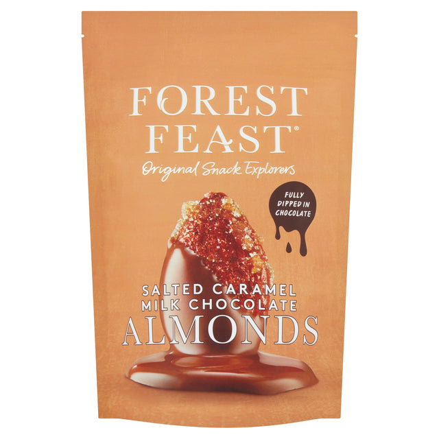 Forest Feast Salted Caramel Milk Chocolate Almond 120 g