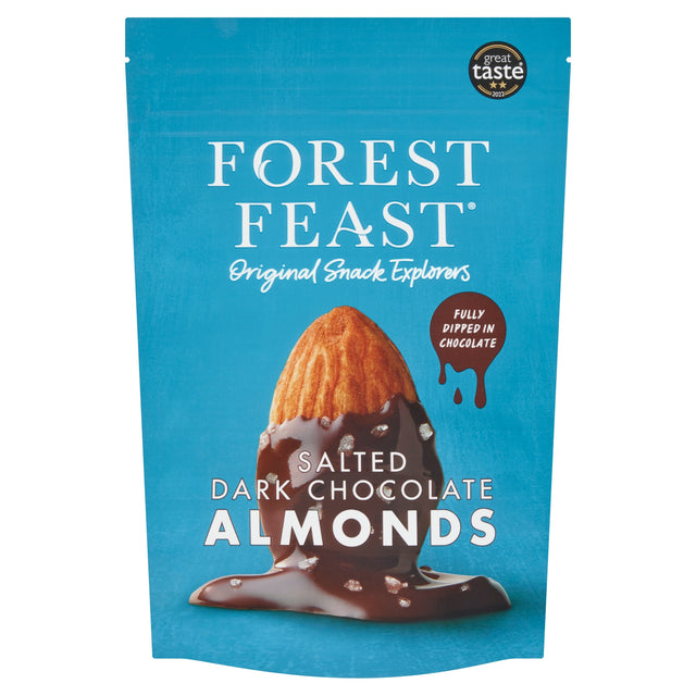 Forest Feast Salted Dark Chocolate Almonds 120 g