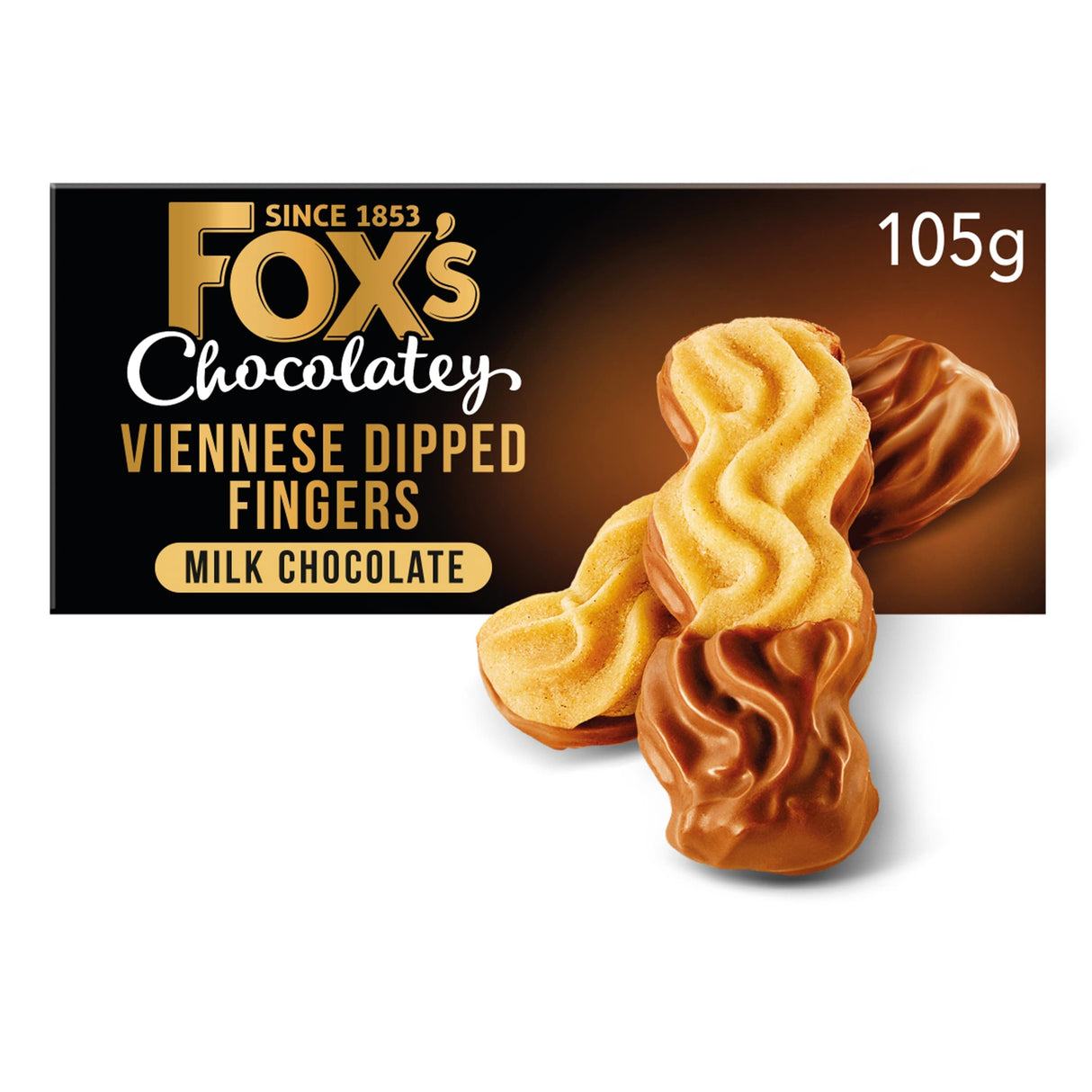 Fox's Viennese Dipped Finger 105 g