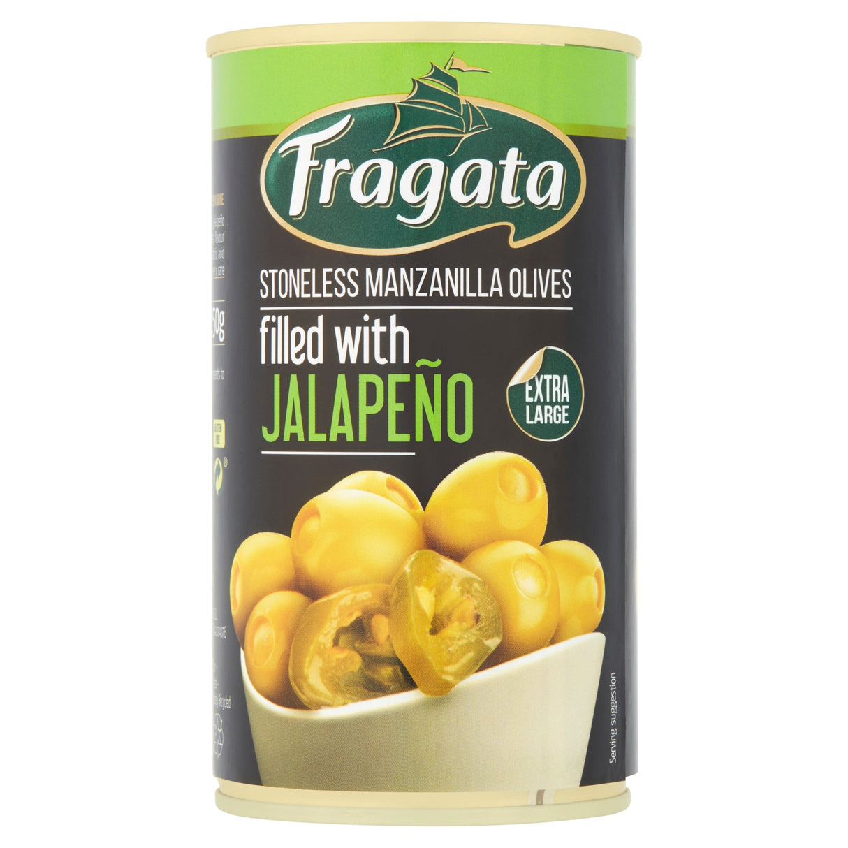 Fragata Manzanilla Olive With Jalapeno 350 g
