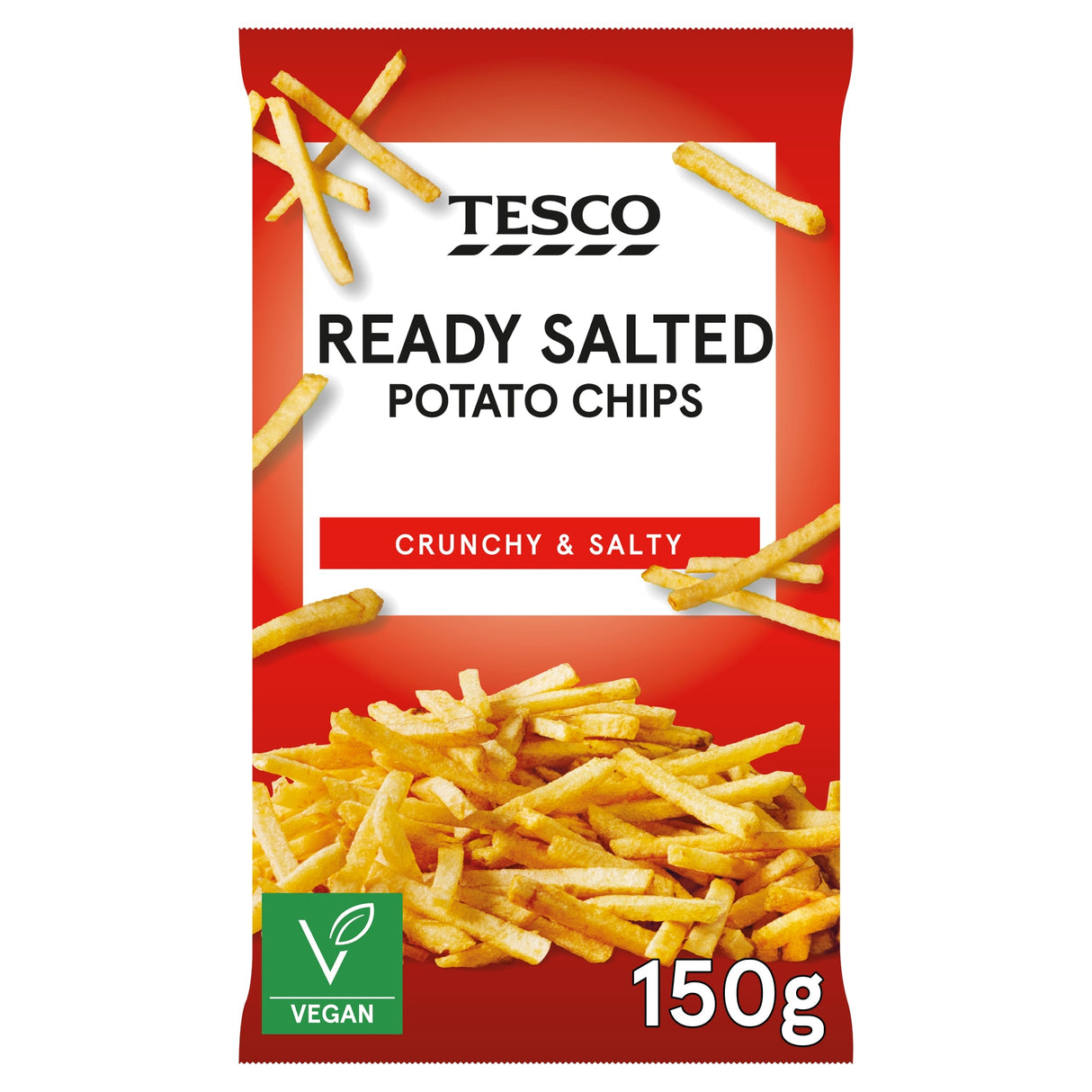 Tesco Potato Chip Snacks 150 g