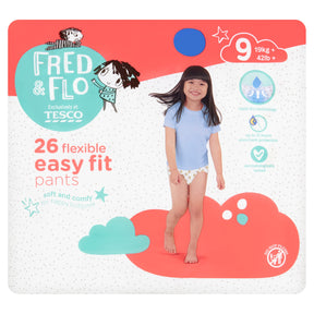 Fred & Flo 26 Easy Fit Nappy Pants Size 9