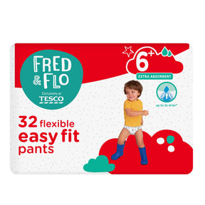 Fred & Flo Flexible Easy Fit Pants Size 6+ 3x2
