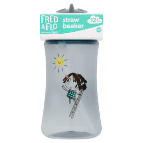 Fred & Flo Straw Beaker 380 ml