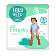 Fred & Flo Ultra Dry Nappies Size 6 30 Pack