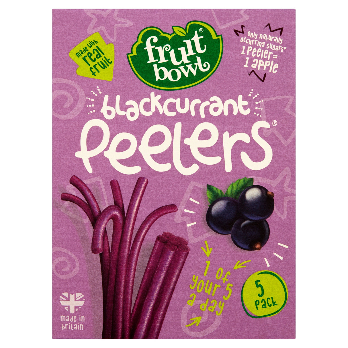 Fruit Bowl Blackcurrant Peelers 5 x 16 g