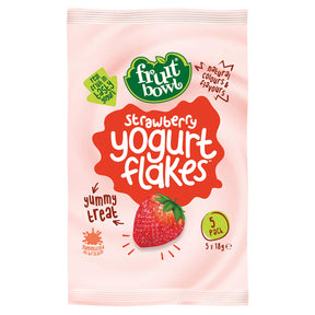 Fruit Bowl Strawberry Yogurt Flakes 5 x 18 g