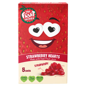 Fruit Factory Fruit Hearts Strawberry 5 x 20 g