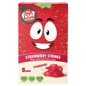 Fruit Factory Fruit Strings Strawberry 5 x 20 g
