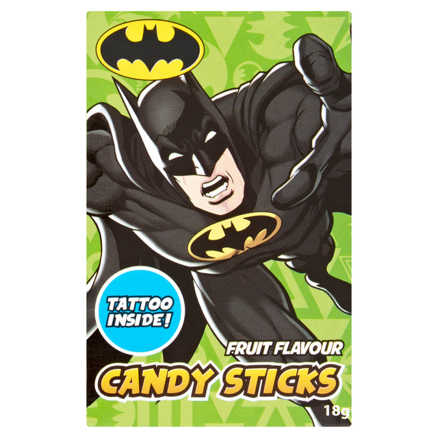 Fruit Flavour Candy Sticks With Temporary Tattoo 18 g