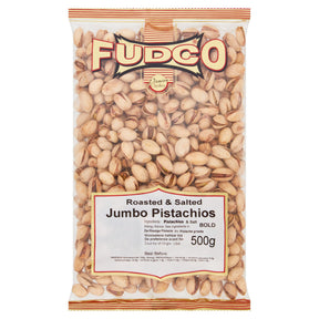 Fudco Roasted & Salted Nuts Jumbo Pistachios 500 g
