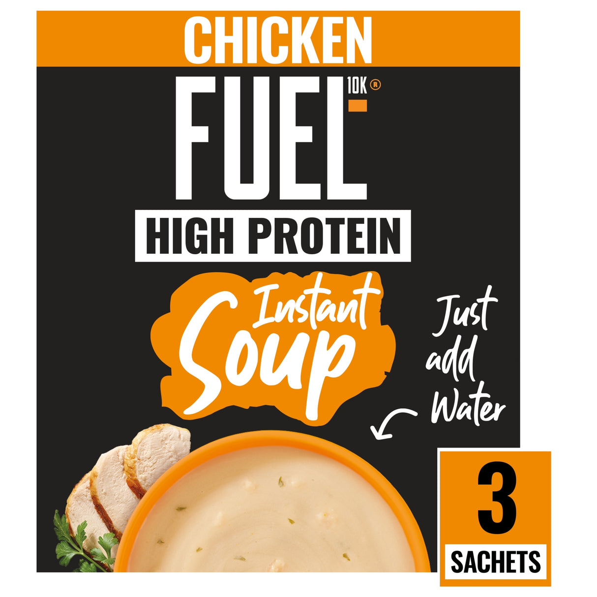 Fuel10K High Protein Chicken Instant Cup Soup 3 Packet 73 g