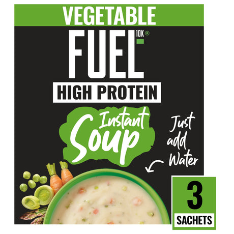 Fuel10K High Protein Vegetable Instant Cup Soup 3 Packet 65 g