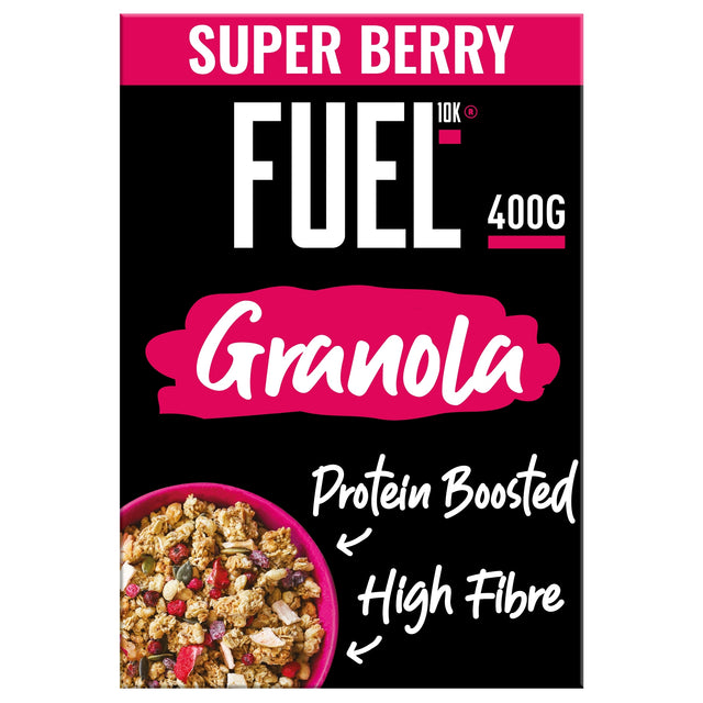 Fuel10K Super Berry Protein Granola Breakfast Cereal 400 g