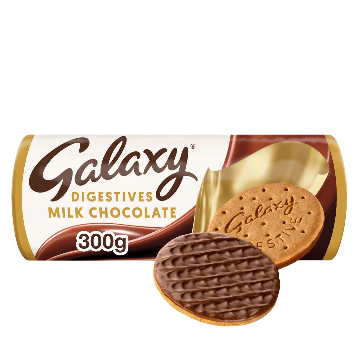 Galaxy Milk Chocolate Digestive Biscuits 300 g