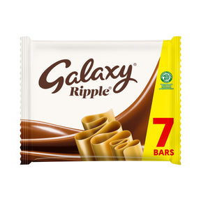 Galaxy Ripple Milk Chocolate Bar 7 x 30 g