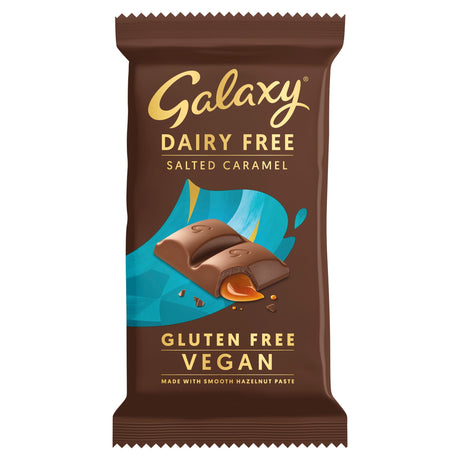 Galaxy Vegan Dairy-Free Salted Caramel Chocolate 100 g