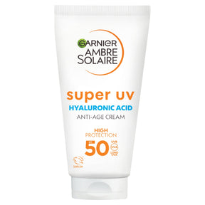 Garnier Ambre Solaire Anti-Aging Face Protection Cream SPF 50 50 ml