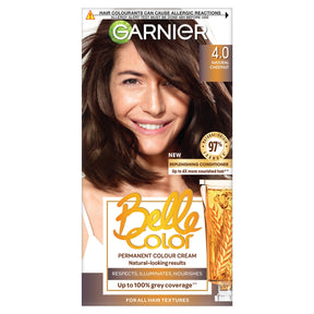 Garnier Belle Color Permanent Hair Dye Natural Dark Brown 4