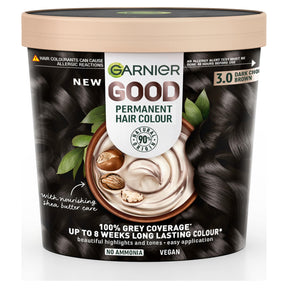 Garnier Good 3.0 Dark Chocolate Brown Permanent Hair Dye