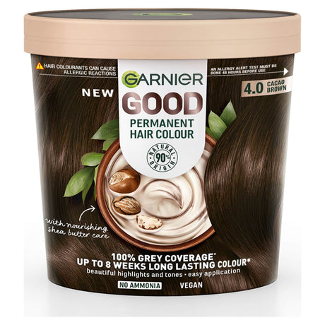 Garnier Good Permanent Hair Colour 4.0 Cacao Brown