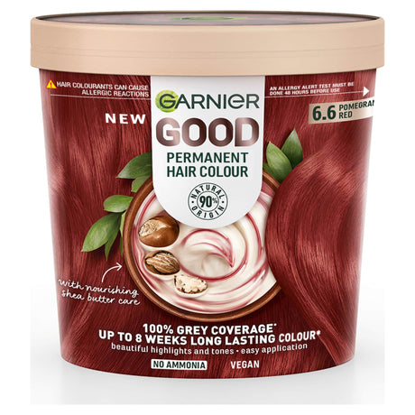 Garnier Good Permanent Hair Colour 6.6 Pomegranate Red