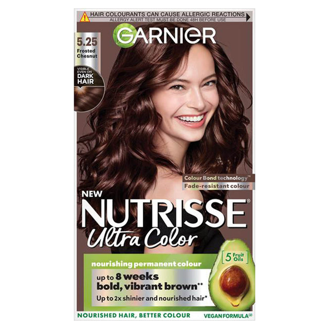 Garnier Nutrisse 5.25 Ultra Frosted Chesnut Brown Permanent Hair Dye