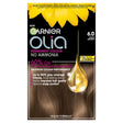Garnier Olia No A Mmonia Permanent Hair Dye 6.0 Light Brown