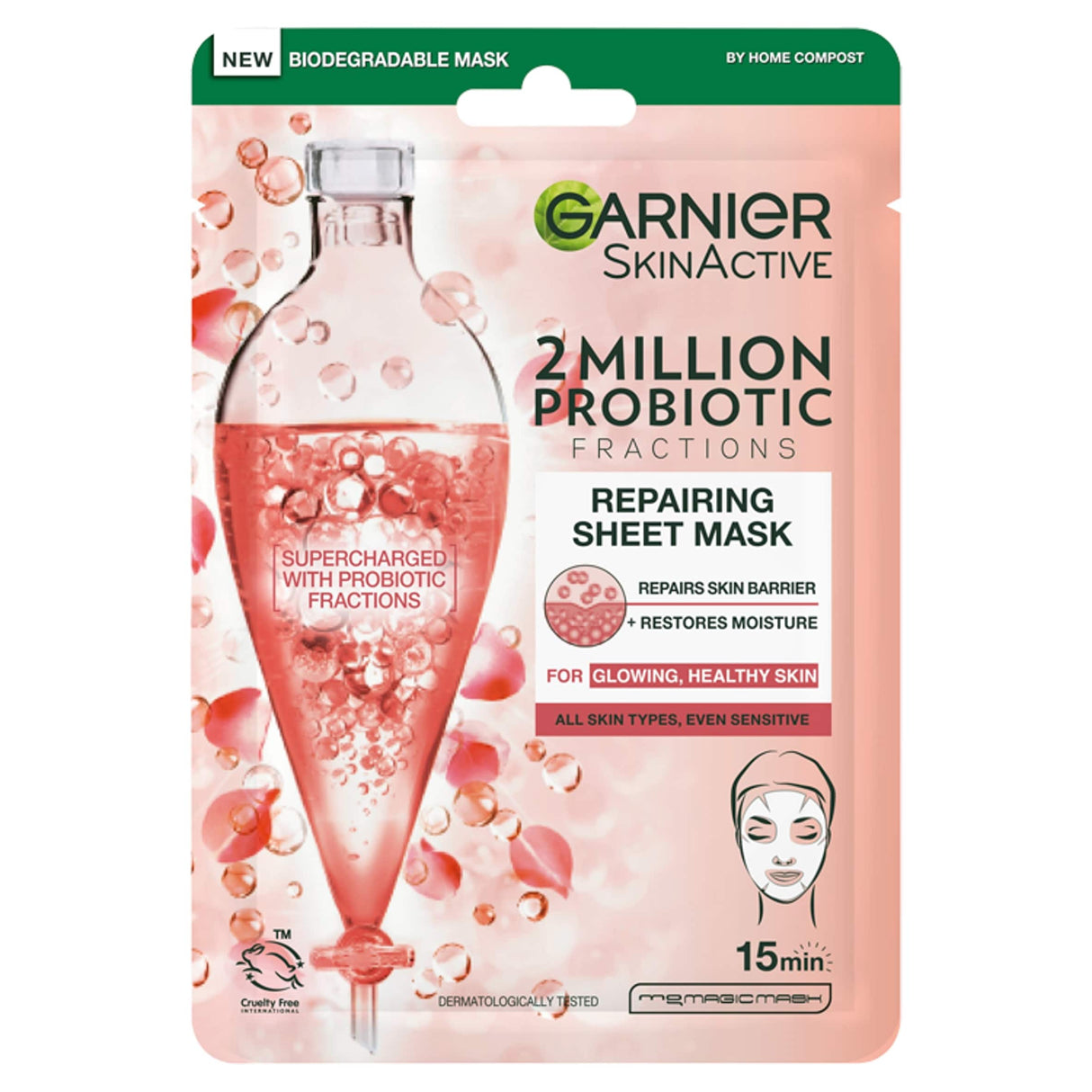 Garnier Skin Active 2 Million Probiotic Face Mask 22 g
