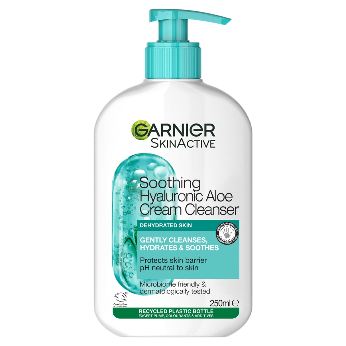 Garnier Skinactive Soothing Aloe Cream Cleanser 250 ml