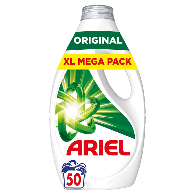 Ariel Original Laundry Washing Liquid 50 Washes 1550 ml