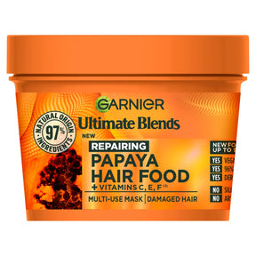 Garnier Ultimate Blends Hair Food Papaya 3 in 1 Mask 400 ml