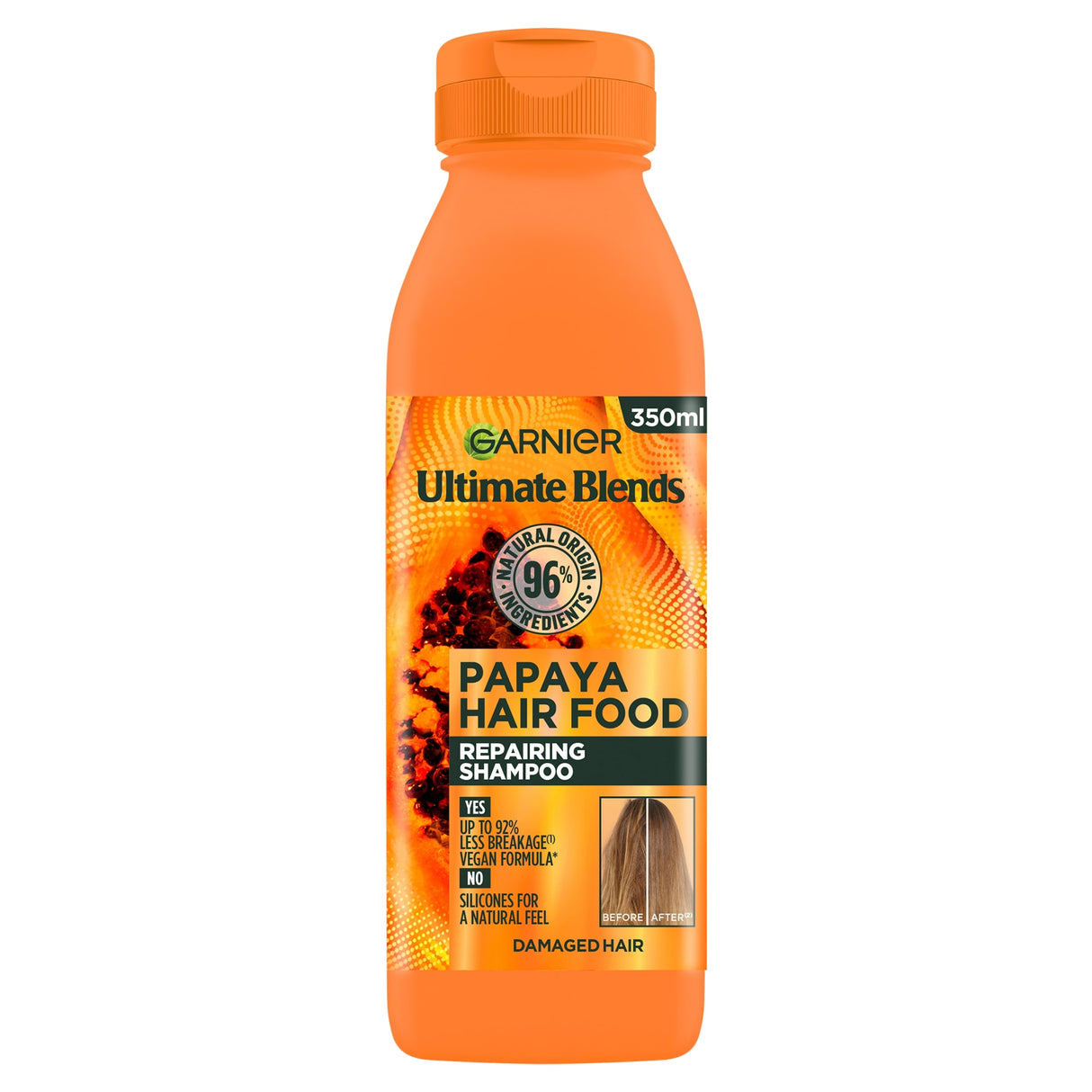 Garnier Ultimate Blends Hair Food Papaya Shampoo 350 ml