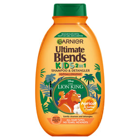 Garnier Ultimate Blends Kids 2 in 1 Apricot Shampoo 250 ml