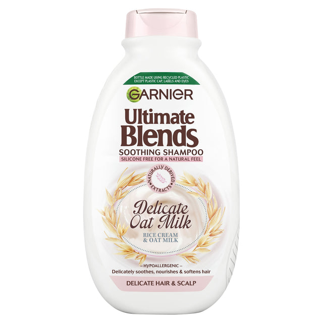Garnier Ultimate Blends Soothing Shampoo Delicate Oat Milk 400 ml