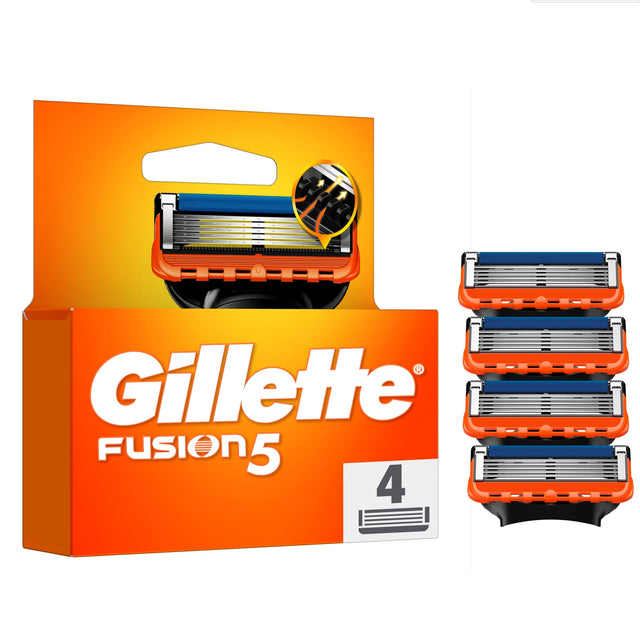Gillette Fusion 5 Men's Razor Blade Refills 4 Pack