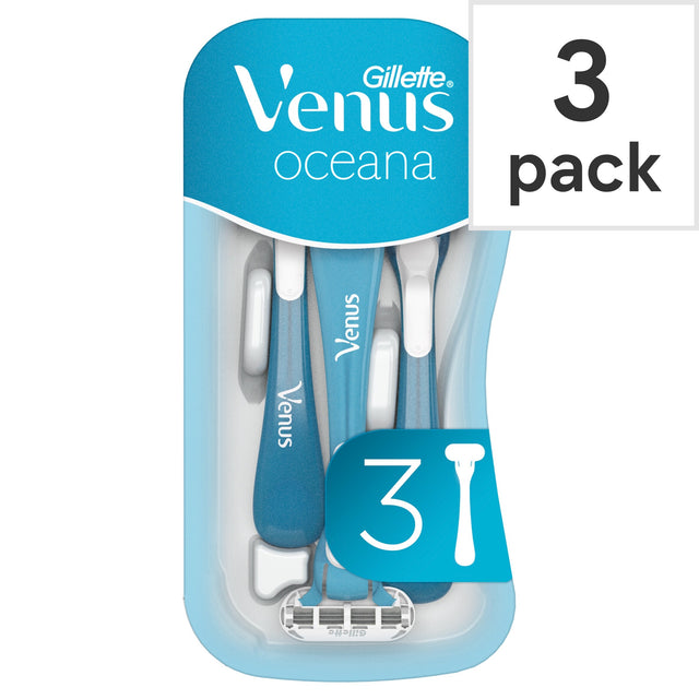 Gillette Venus Oceana Women's Disposable Razors 3 Pack