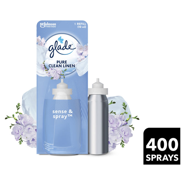 Glade Sense & Spray Air Freshener Refill Clean Linen 18 ml