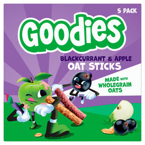 Goodies Apple & Blackcurrant Oat Sticks 5 x 23 g