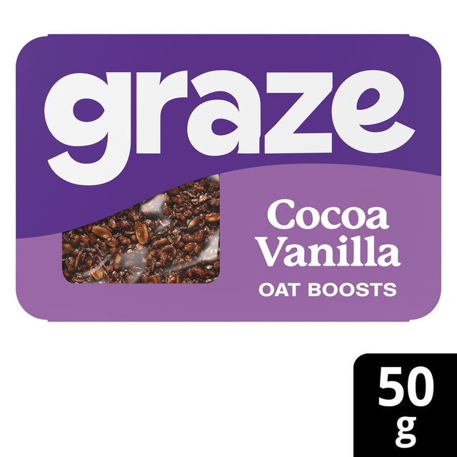 Graze Cocoa Vanilla & Protein Flapjack 50 g