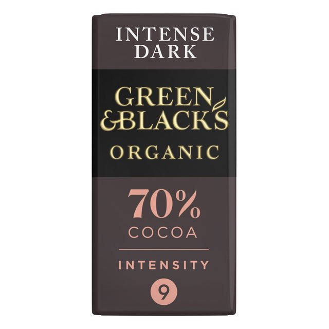 Green & Black's Organic 70% Dark Chocolate Bar 90 g