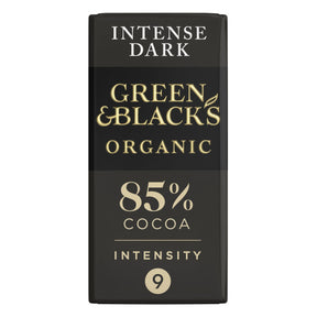Green & Black's Organic 85% Dark Chocolate Bar 90 g