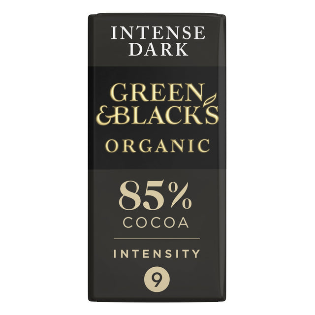 Green & Black's Organic 85% Dark Chocolate Bar 90 g