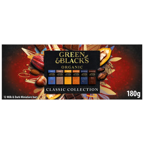 Green & Black's Organic Milk & Dark Miniature Bars 12 x 15 g