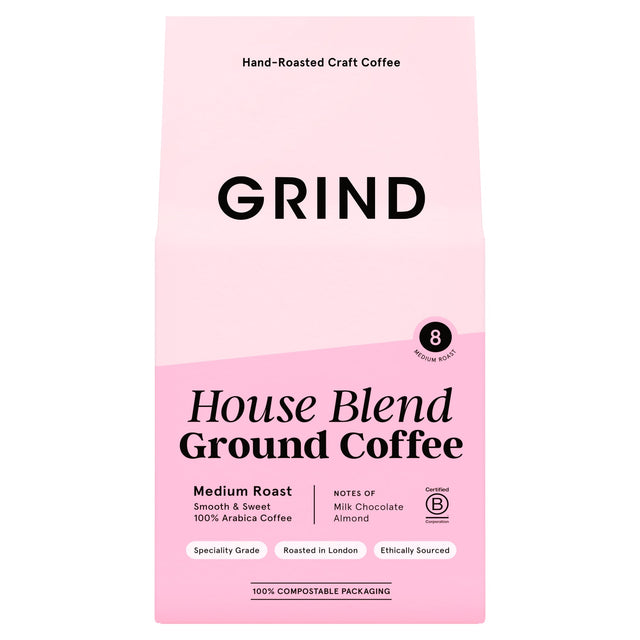 Grind House Blend Ground Coffee 200 g