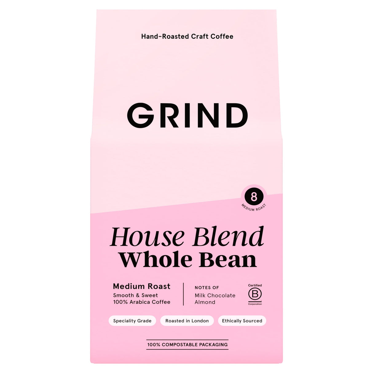 Grind House Blend Whole Bean Coffee 200 g